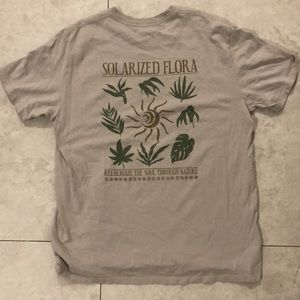 “Solarized Flora” T-shirt